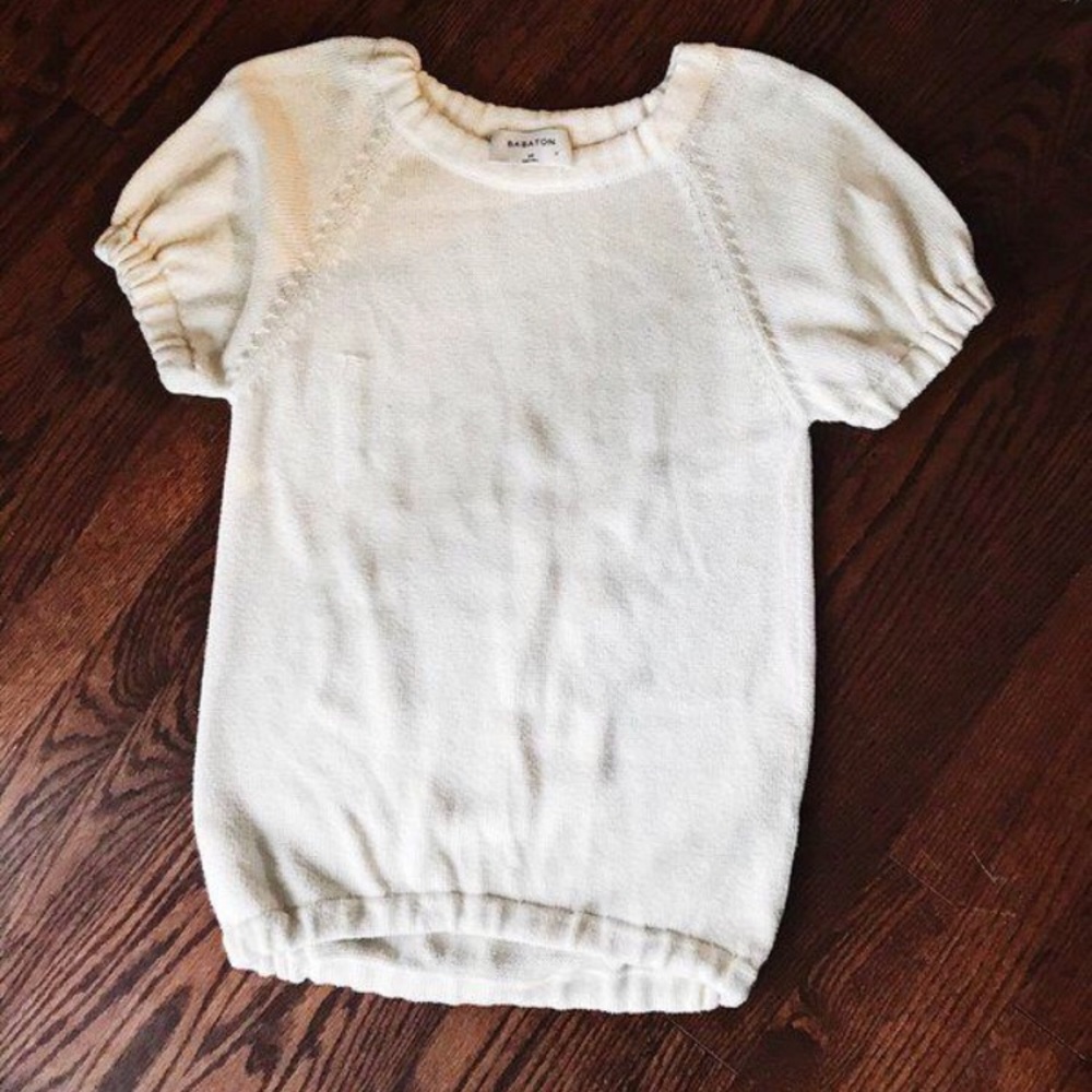 Babaton Aritzia Knit Sweater 100% Prima Cotton